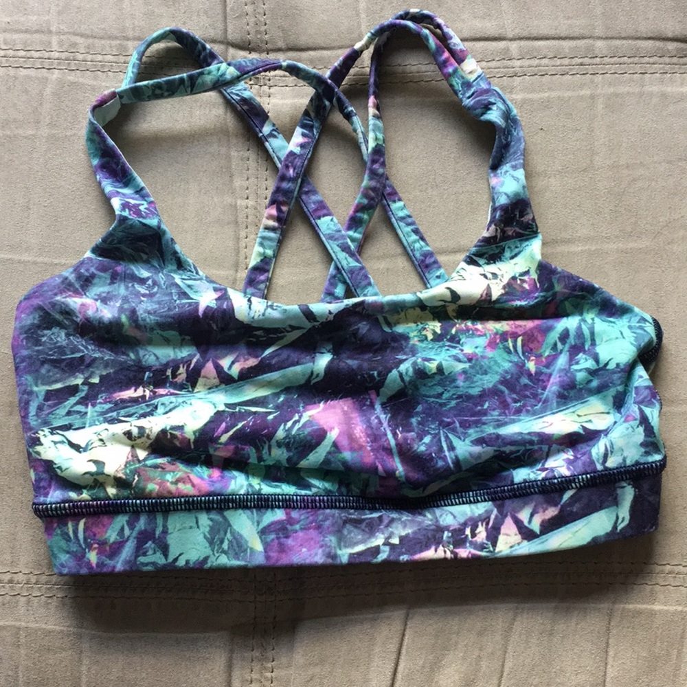 Lululemon Energy Bra - Iridescent Multi